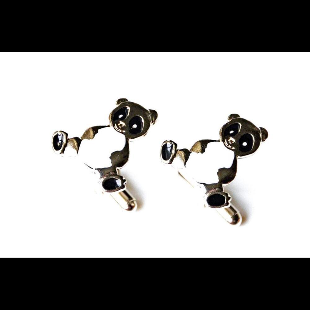 Panda Cufflinks - Picture 2 of 4